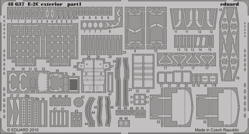 Eduard 48637 E-2C exterior KINETIC 1/48 – imagen 2