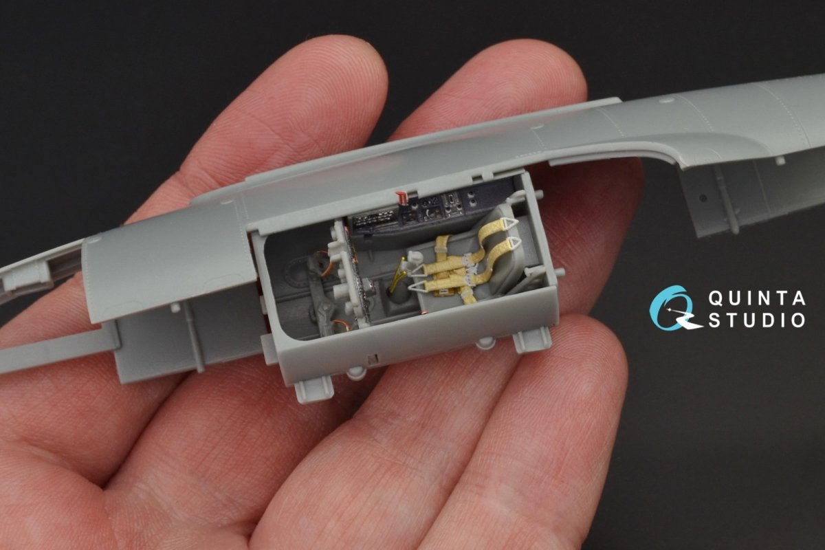 Quinta Studio QD48089 Me-262A 3D-Printed &amp;amp; colored Interior on decal paper (for HobbyBoss kit) 1/48 – Bild 8