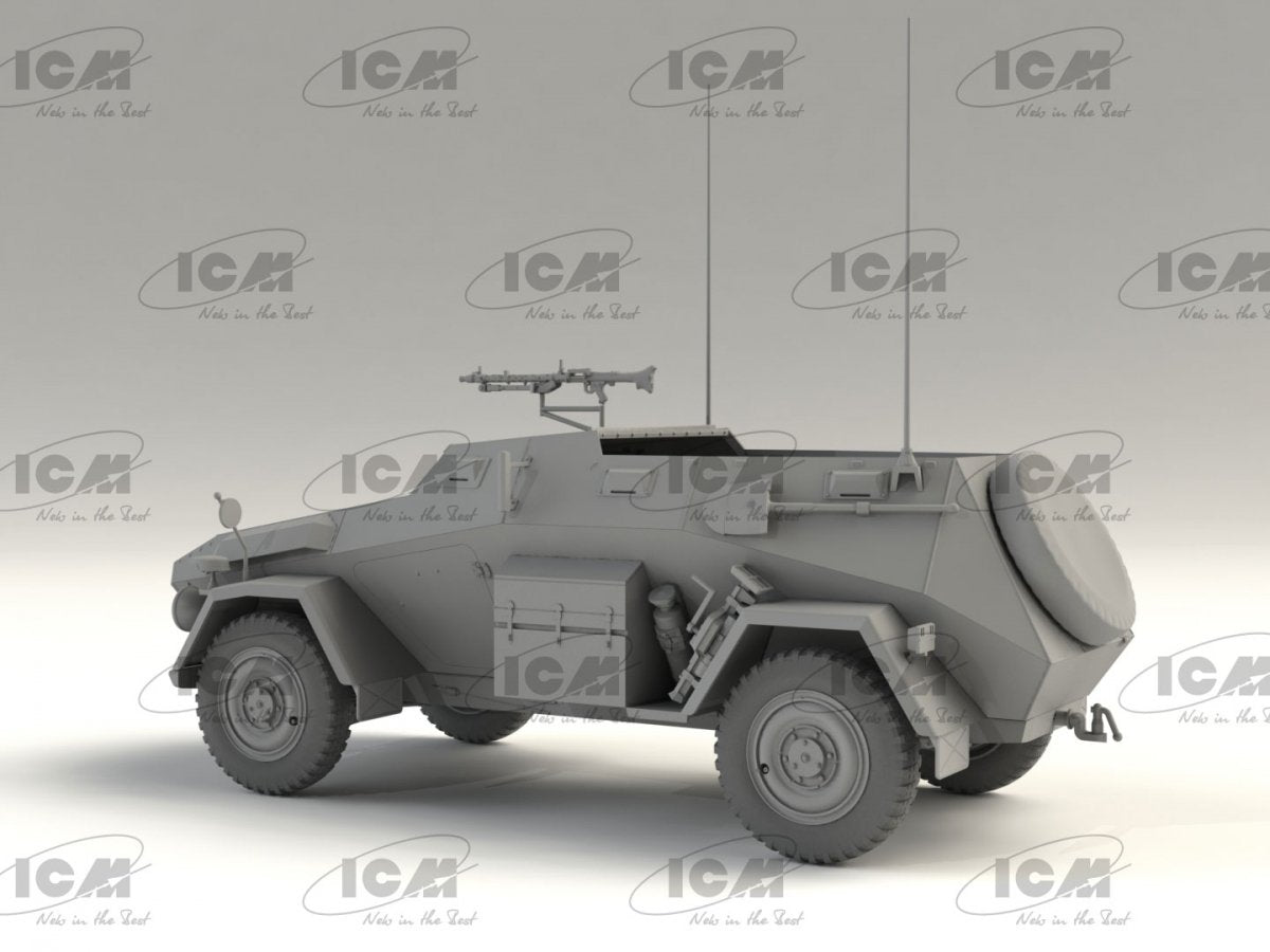 ICM 35112 Sd.Kfz. 247 Ausf.B with MG 34 machine gun 1/35 – image 5