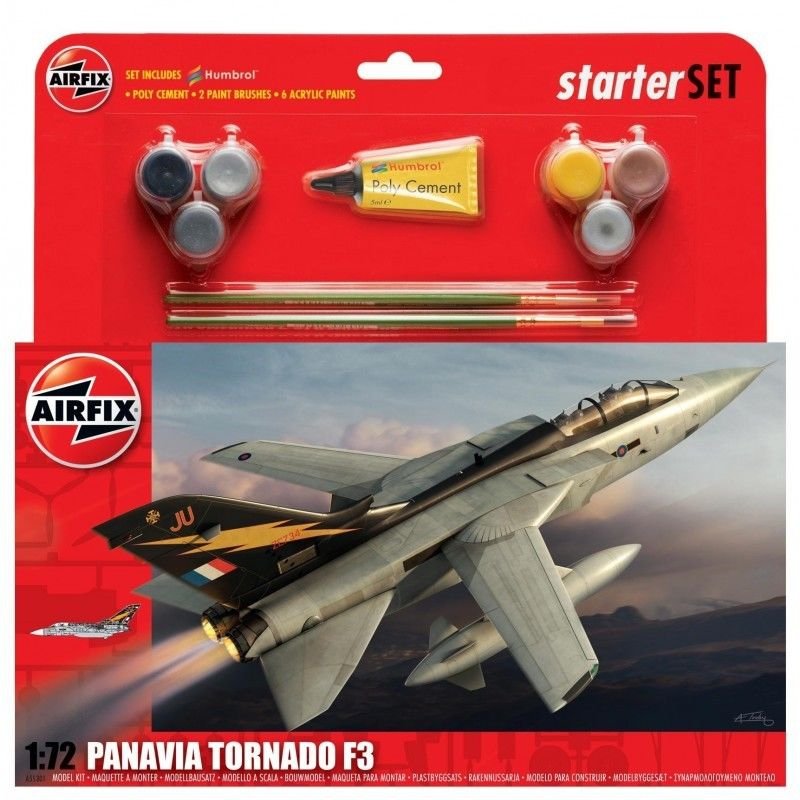 Airfix 55301 Panavia Tornado F3 Starter Set 1/72
