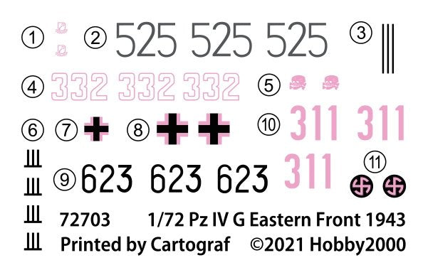 Hobby 2000 72703 Pz.Kpfw.IV Ausf.G Eastern Front 1943 – DRAGON + CARTOGRAF 1/72 – image 2