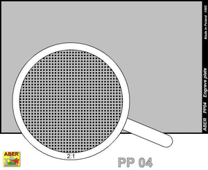 Aber PP04 Engrave plate (88 x 57mm) - pattern 04 – Bild 2