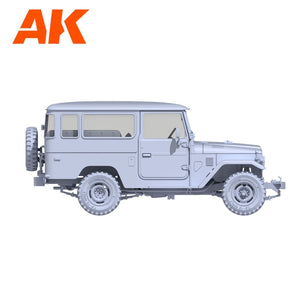 AK Interactive AK35001 FJ43 SUV AVEC TOIT RIGIDE 1/35 – image 7