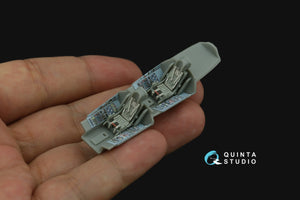 Quinta Studio QD+72178 Su-27UB 3D-Printed &amp;amp; colored Interior on decal paper (Trumpeter) (with 3D-printed resin part) 1/72 – Bild 8