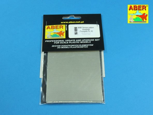 Aber 16099 WWII German pattern treadplate (Trumpeter Pz. IV) 1/16 – obrázek 10