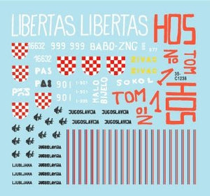 Star Decals 35-C1238 Domovinski Rat / Homeland War 1991-95. T-34/85M 1/35 – image 3
