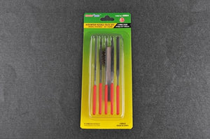 Trumpeter 09964 Assorted needle files set (Middle-Toothed) - 3*140mm