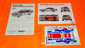 Beemax 24008 Nissan 240RS (BS110) &amp;#39;83 NEW ZEALAND RALLY 1/24 – image 4