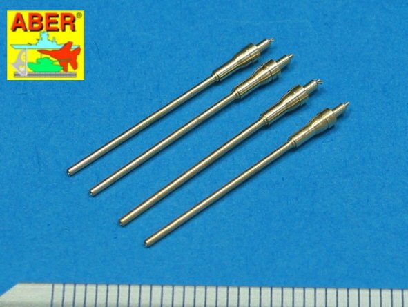 Aber A48 007 Set of 4 barrels for German aircraft 20mm machine guns MG 151/20 1/48 – obrázek 2