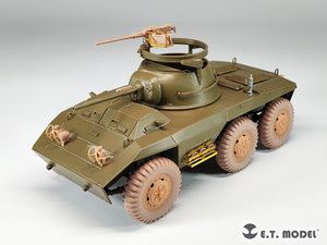 ET Model P35-150 USArmy M8/M20 Light Armored Car Sagged Wheels For TAMIYA Kit 1/35 – image 4