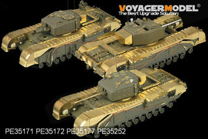 Voyager Model PE35171 WWII British Churchill Mk.III Infantry Tank for AFV CLUB 35153 1/35 – obrázek 5