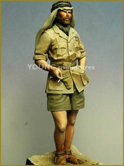 Young Miniatures YM9003 SAS CAIRO 1942 90mm – obrázek 5