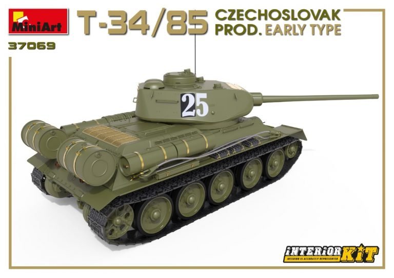 Miniart 37069 T-34/85 Czechoslovak Prod. Early Type 1/35 – obrázek 2