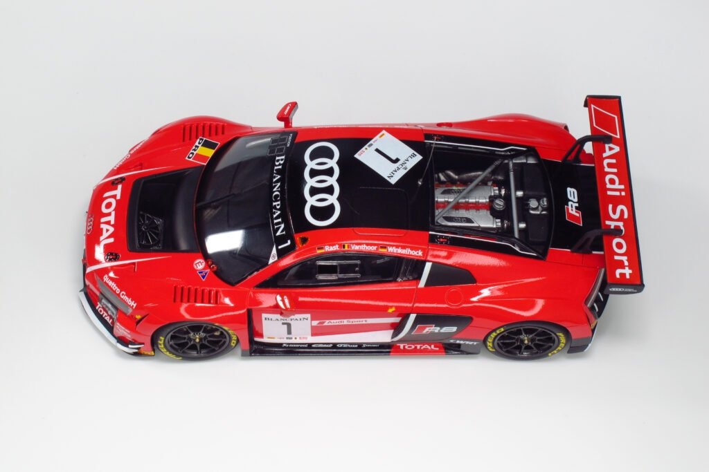 NuNu PN24004 Audi R8 LMS GT3 SPA 24 Hours 2015 1/24 – obrázek 9