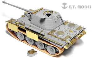 ET Model E72-009 WWII German Panther G For DRAGON Kit 1/72 – immagine 3