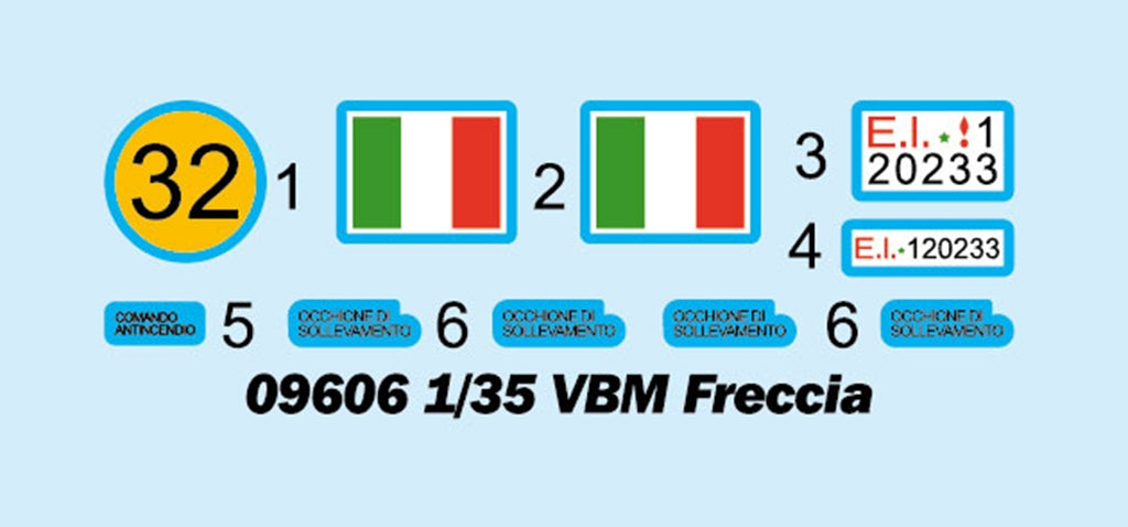 Trumpeter 09606 VBM Freccia 1/35 – image 5