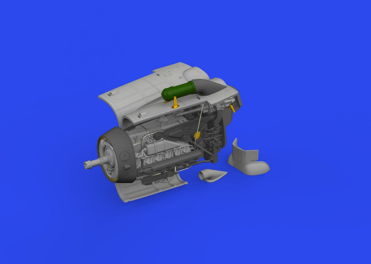 Eduard 672352 Bf 109G-6 engine PRINT EDUARD 1/72 – image 3