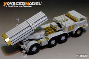 Voyager Model PE35900 Modern Russian 9P140 TEL of 9K57 Uragan(BM-27) MLRS Basic For TRUMPETER 1/35 – obrázek 8