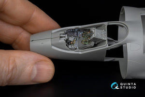 Quinta Studio QD48303 Harrier Gr.1/Gr.3 Early 3D-Printed &amp;amp; colored Interior on decal paper (Kinetic) 1/48 – obrázek 11