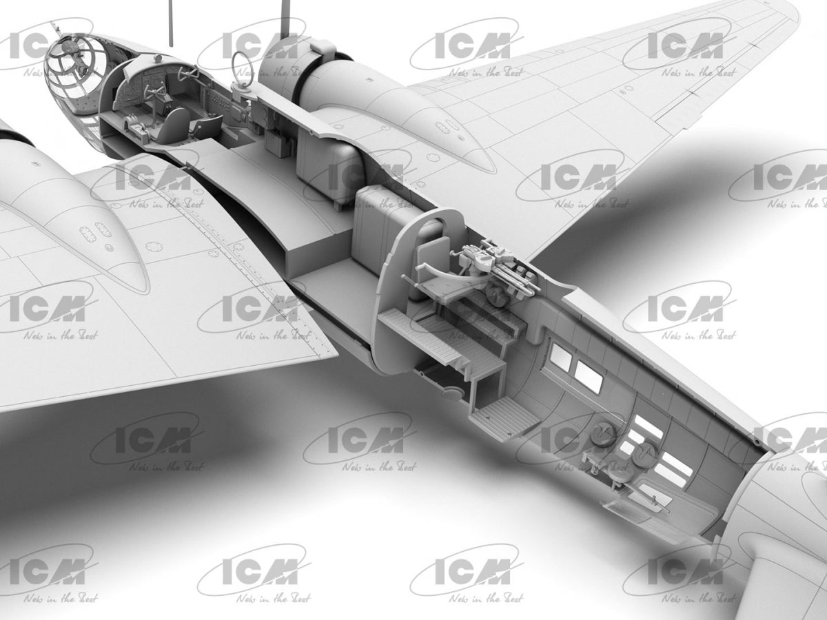 ICM 48196 Mitsubishi Ki-21-Ia &amp;quot;Sally&amp;quot; 1/48 – zdjęcie 6