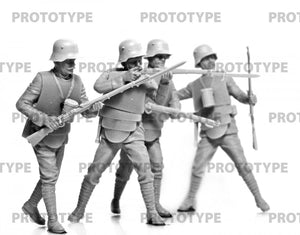 ICM 35722 WWI German Infantry in armor 1/35 – image 4