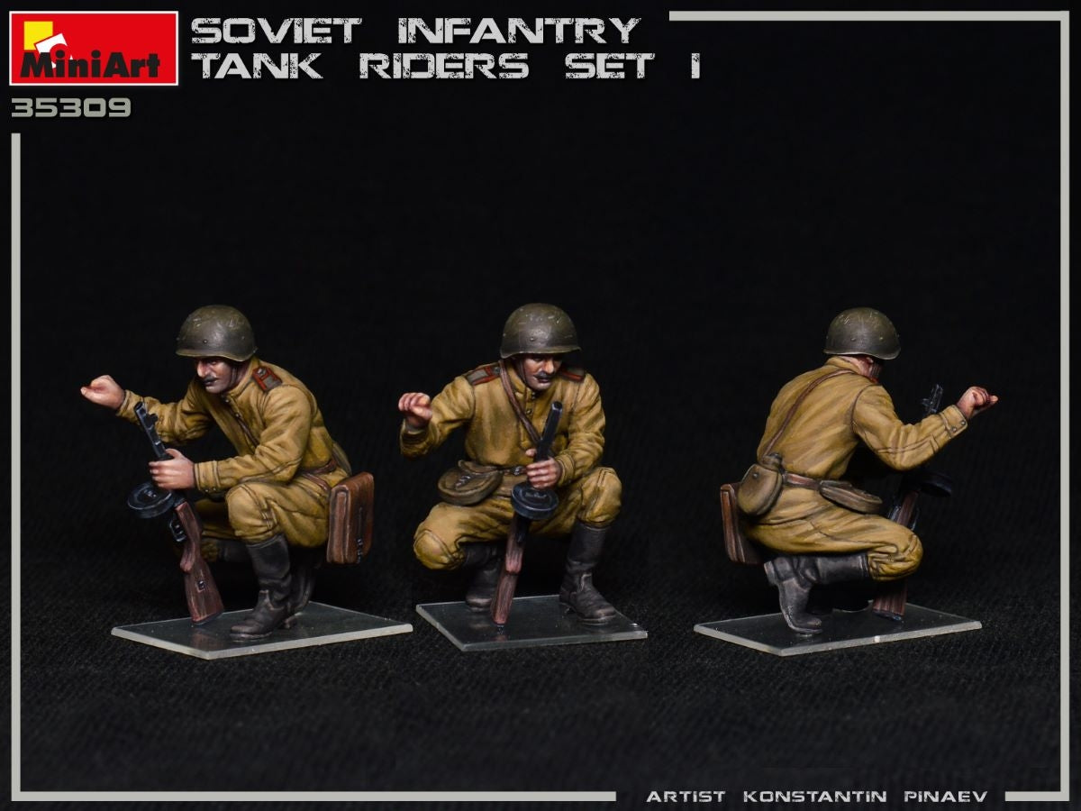 MiniArt 35309 SOVIET INFANTRY TANK RIDERS SET 1 1/35 – obrázek 14