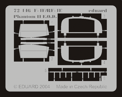 Eduard 72446 F-4F/ RF-4E FOD 1/72 REVELL