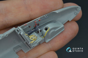 Quinta Studio QD48162 He 162 3D-Printed &amp;amp; colored Interior on decal paper (Dragon) 1/48 – obrázek 3