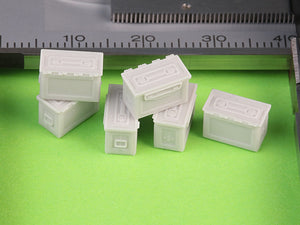 Master GM-35-068 M2 Ammo Boxes for Browning M2 .50 Rifle - Used in WWII (6 pcs.) - CLOSED 1/35 – image 3
