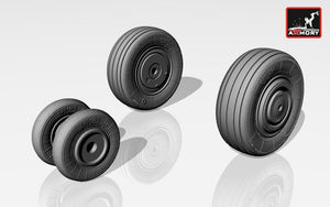 Armory Models AW72015 Mikoyan МiG-23S,M,MS,MF,U,UB wheels 1/72 – obrázek 2