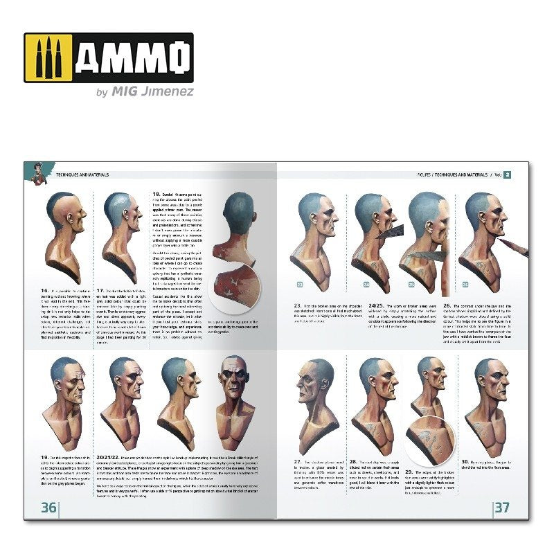 Ammo of Mig Jimenez 6222 ENCYCLOPEDIA OF FIGURES MODELLING TECHNIQUES VOL. 2 - TECHNIQUES &amp;amp; MATERIALS (English) – image 5