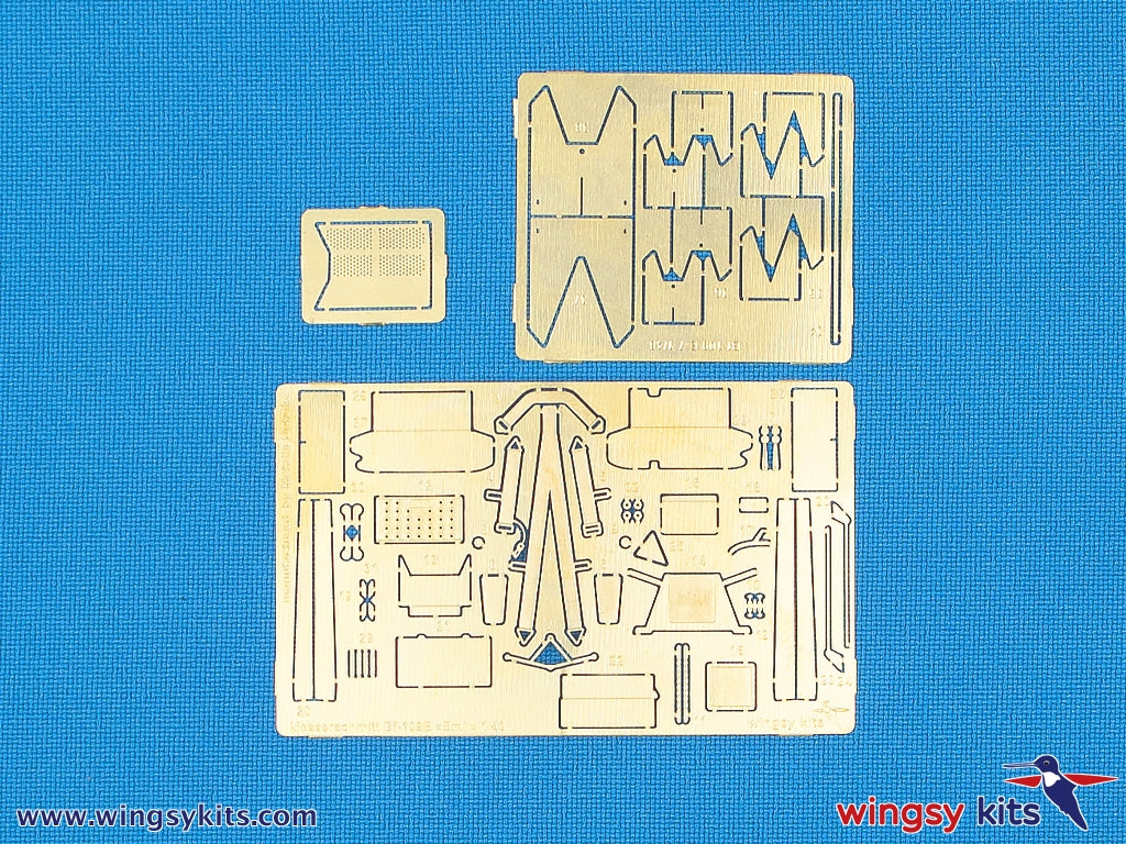Wingsy Kits D5-11 German WWII Fighter MESSERSCHMITT Bf 109 E-7 1/48 – image 9