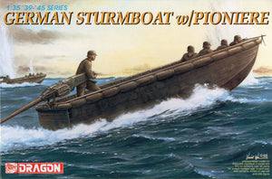 Dragon 6108 German Sturmboat w/ Pioneer 1/35