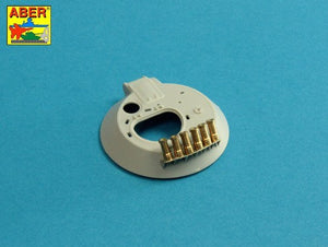 Aber 35A128 Soviet smoke Discharges system for BMP-1 902V “Tucha” with rack 1/35 – obrázek 4