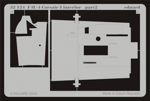 Eduard 32124 F4U-4 interior 1/32 TRUMPETER – imagen 2