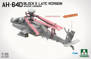 Takom 2608 AH-64D Attack Helicopter Apache Longbow Block II Late Version 1/35 – Bild 3