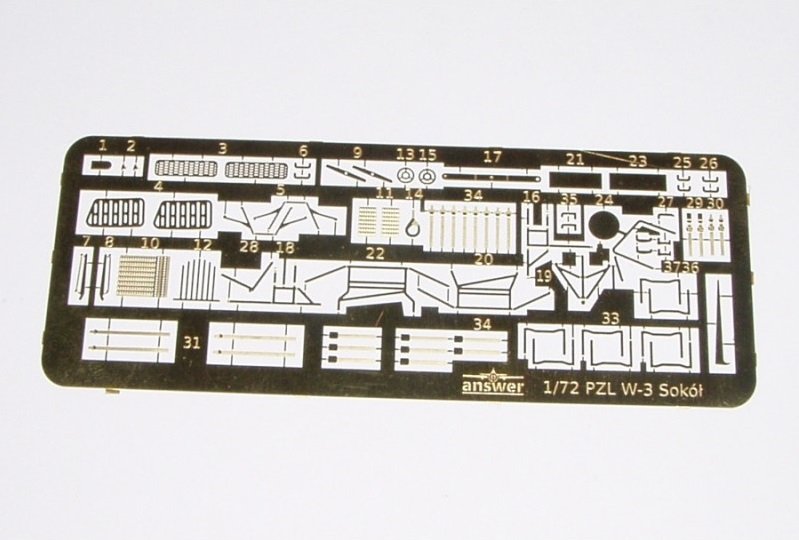 Answer AA72001 PZL W-3A Sokół Czech Air Force 1/72 – obrázek 7
