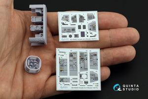 Quinta Studio QDS+48263 Tornado GR.4 3D-Printed colored Interior on decal paper (Revell) (small version) (with 3D-printed resin parts) 1/48 – image 2