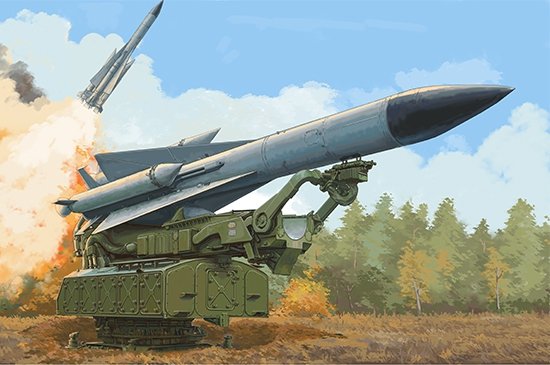 Trumpeter 09550 Russian 5V28 of 5P72 Launcher SAM-5 &amp;quot;Gammon&amp;quot; 1/35