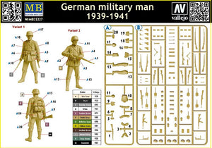 Master Box 35227 German military man, 1939-1941 1/35 – image 2