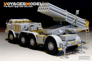 Voyager Model PE35900 Modern Russian 9P140 TEL of 9K57 Uragan(BM-27) MLRS Basic For TRUMPETER 1/35 – obrázek 6