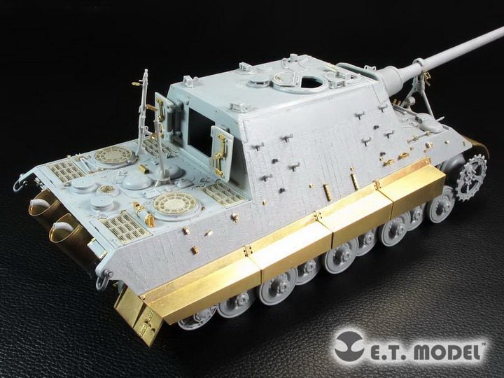 ET Model EA35-097 WWII German Panzerjager &amp;quot;Jagdtiger&amp;quot; Fender &amp;amp; Side Skirts For DRAGON Kit 1/35 – image 3