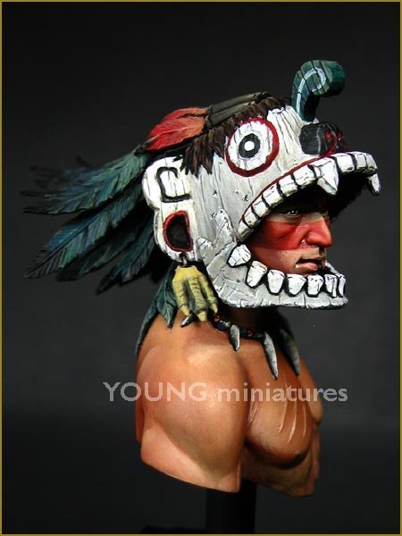 Young Miniatures YH1819 Aztec Warrior 1/10 – image 2
