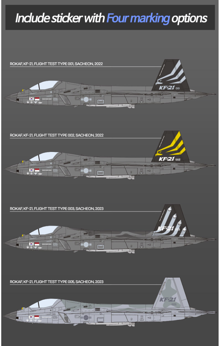 Academy 12585 ROKAF KF-21 Boramae 1/72 – Bild 4