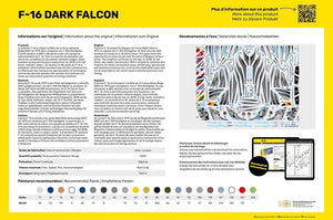 Heller 35411 F-16 Dark Falcon - Starter Kit 1/48 – immagine 4