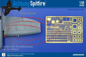 Eduard 48766 Spitfire Mk. IX surface panels 1/48 EDUARD – obrázek 7
