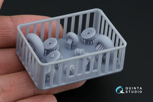 Quinta Studio QT48024 Ka-52 Wheels with separate hubs and weighted tires (Zvezda) 1/48 – obrázek 5