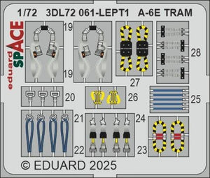 Eduard 3DL72061 A-6E TRAM SPACE TRUMPETER 1/72 – imagen 4