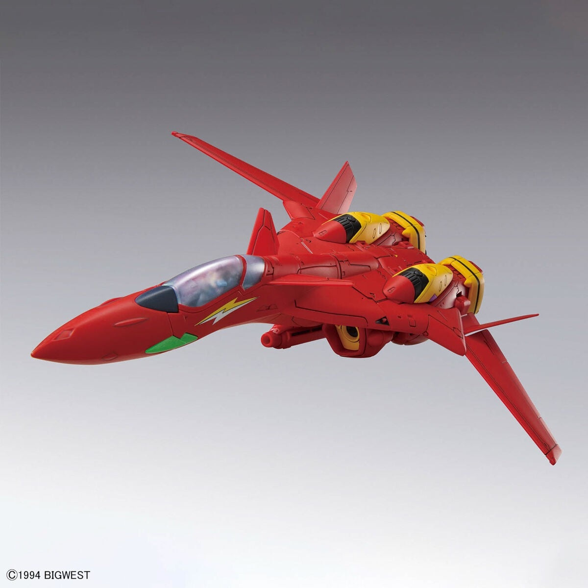 Bandai 66315 GH MACROSS VF-19 CUSTOM FIRE VALKYRIE WITH SOUND BOOSTER 1/100 – image 5