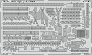 Eduard 53279 Tirpitz part 1 TRUMPETER 1/350